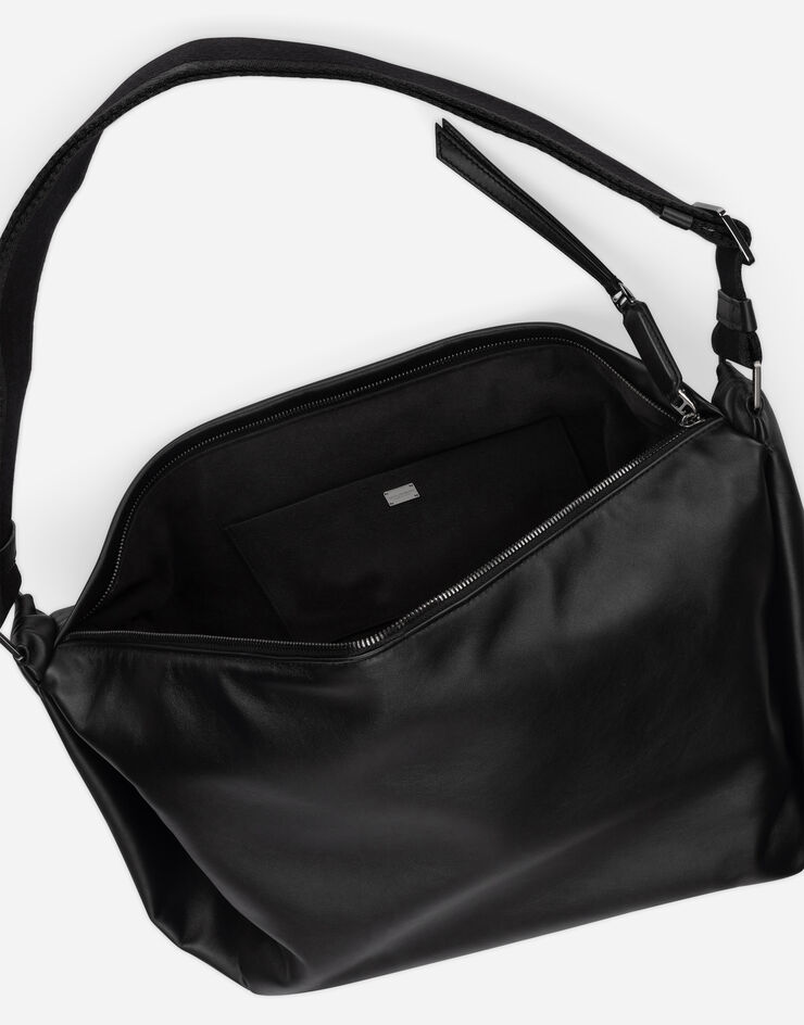 Dolce & Gabbana Calfskin Soft bag Black BM2193AG190