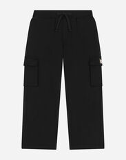 Dolce & Gabbana Jersey jogging pants Negro L42Q37LDC28