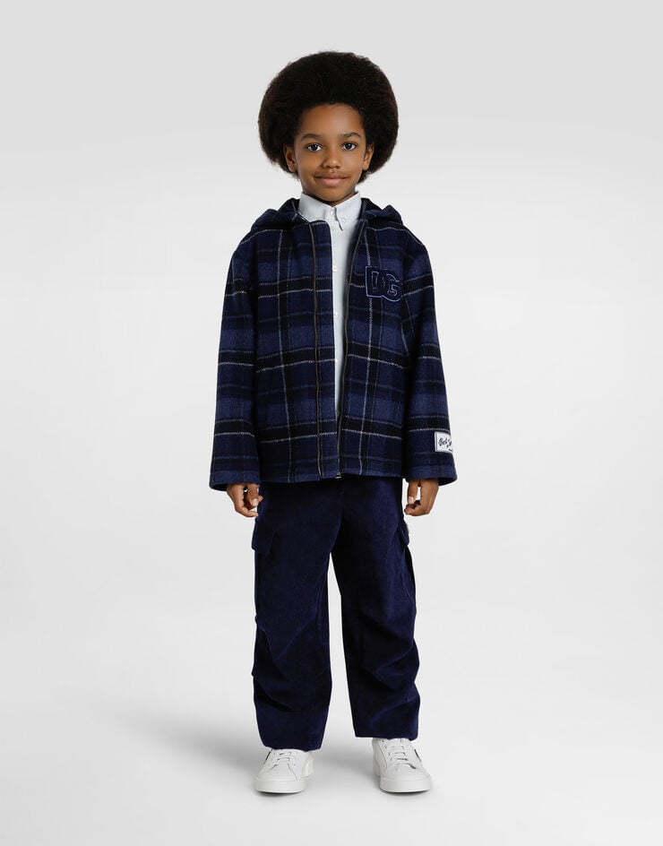 Dolce & Gabbana Check wool coat Multicolor L42C36FQZAL