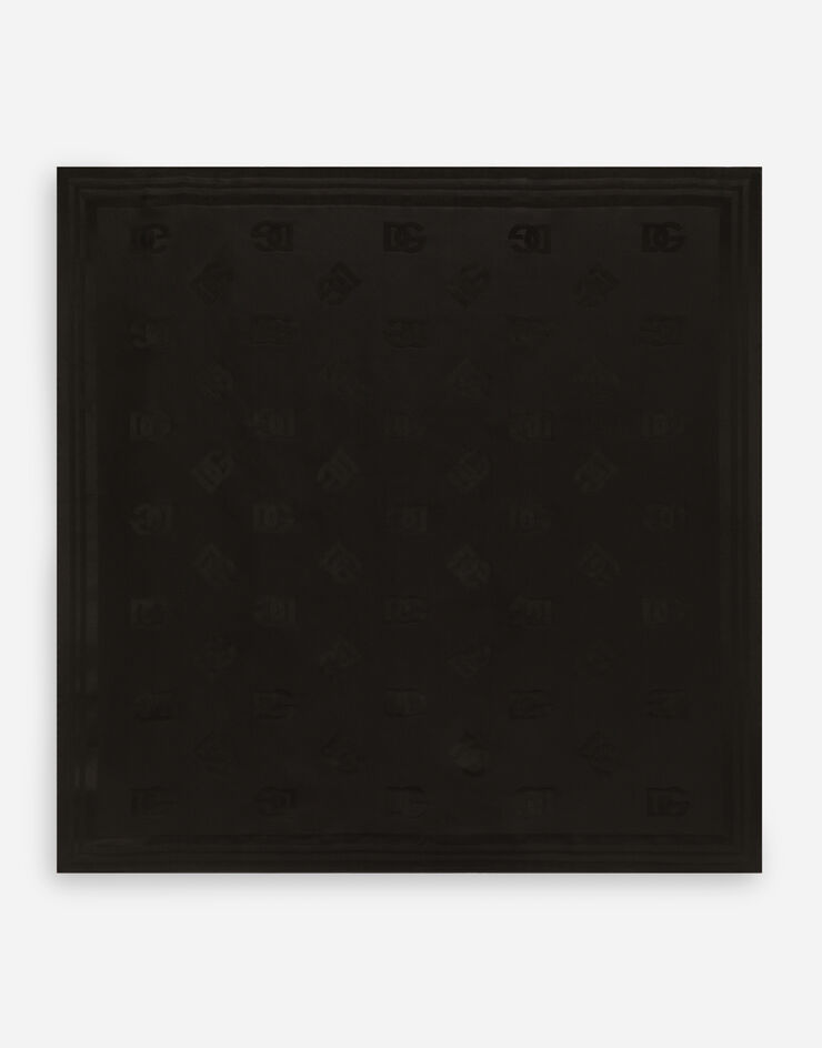 Dolce & Gabbana FOULARD 70X70 ブラック FN092RGDA7R