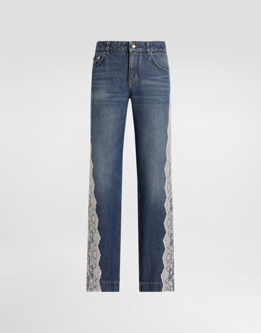 Dolce & Gabbana 5-Pocket-Jeans aus Denim Multicolor FTC8CDG8NC7