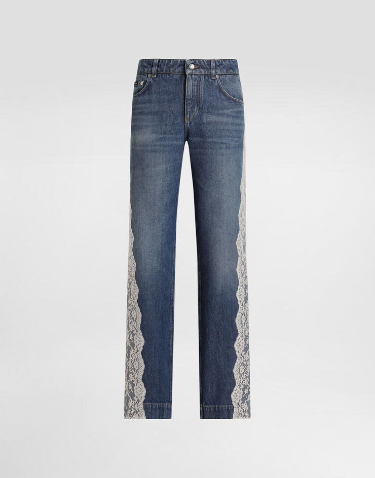 Dolce & Gabbana 5-Pocket-Jeans aus Denim Multicolor FTC8CDG8NC7