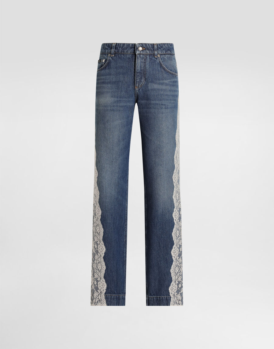 5-pocket denim trousers