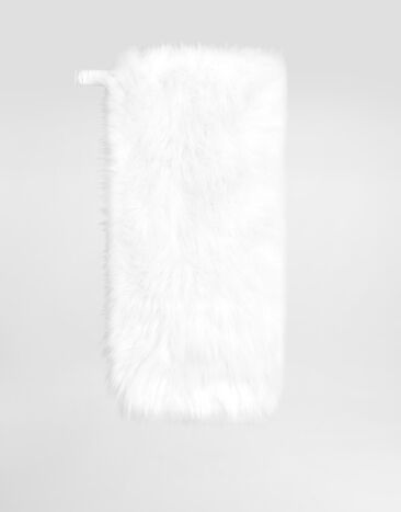 Dolce & Gabbana Faux fur muff White FP572AFUPXT