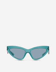 Dolce & Gabbana DG Crossed Sunglasses Fleur azure VG4439VP6E3