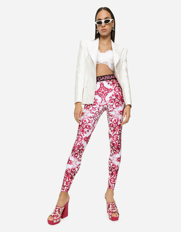 Dolce & Gabbana Brocade Turlington blazer White F29QCTHJMO9