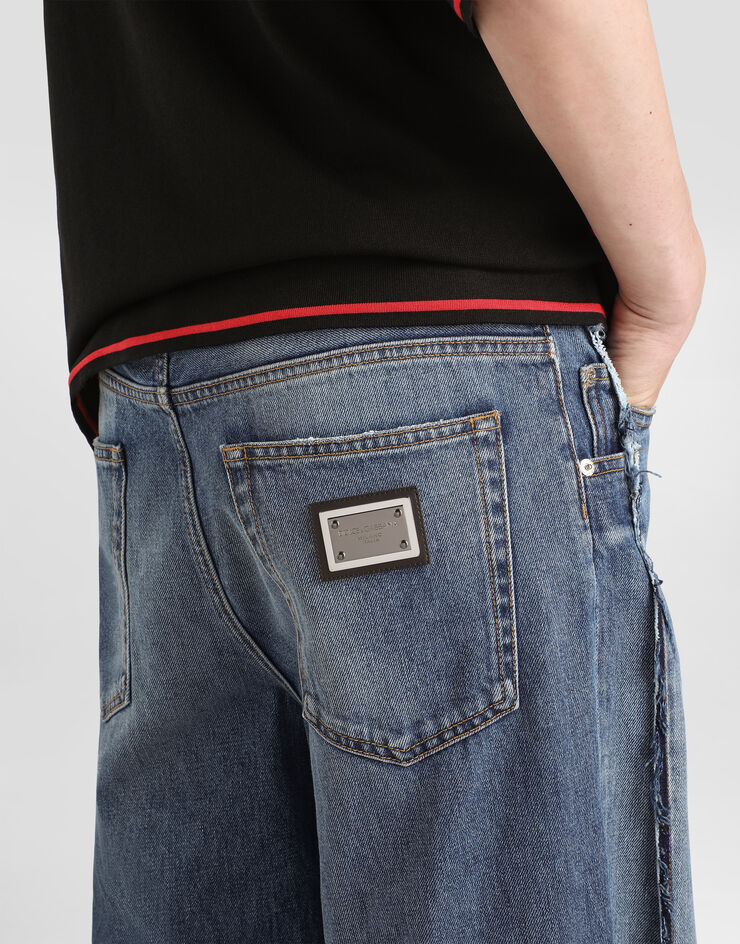 Dolce & Gabbana Denim trousers Multicolor GP234DG8PQ1