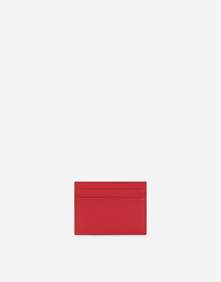 Dolce & Gabbana DG Logo card holder Red BI0330AG081