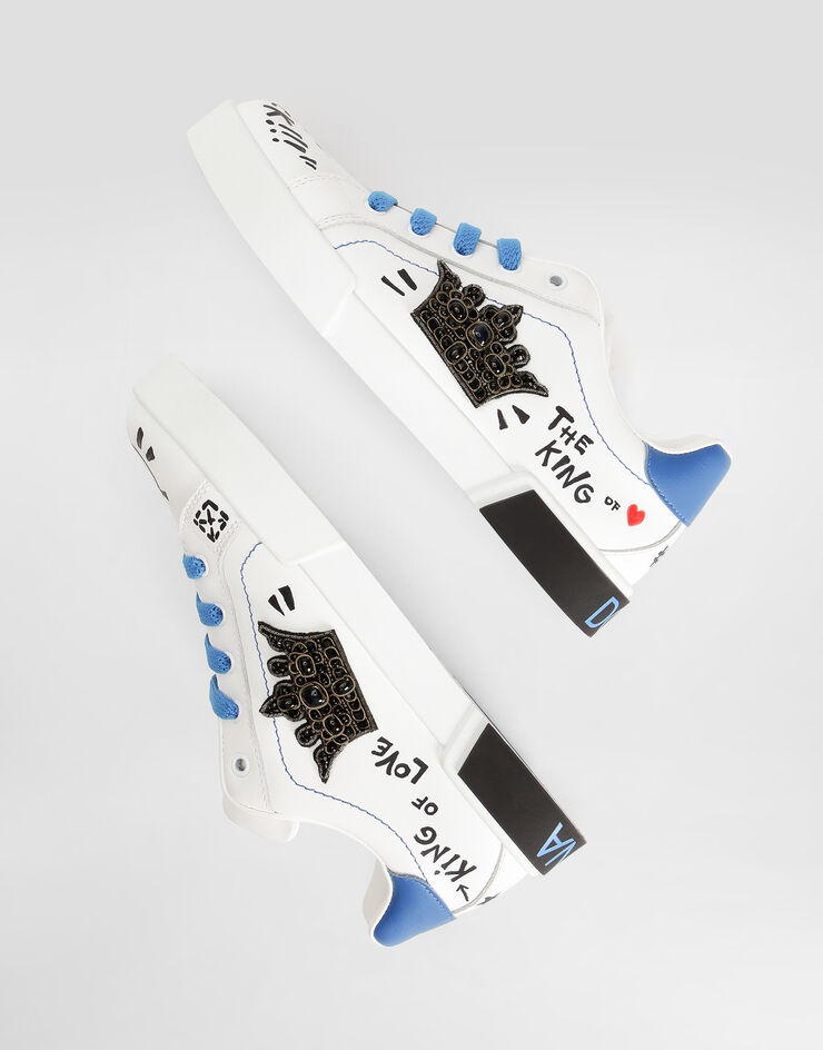 Dolce & Gabbana Portofino light nappa calfskin sneakers Multicolor DA0702A0219