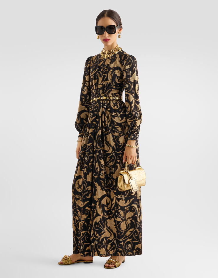 Dolce & Gabbana Lamé jacquard dress Dolce & Gabbana Lamé jacquard dress Gold F623UZFJODZ