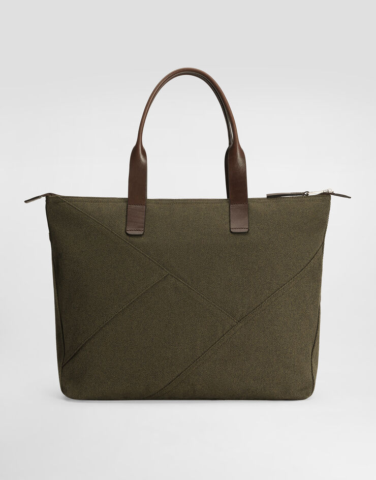 Dolce & Gabbana Adamo patchwork shopping bag Multicolor BM2375AU393