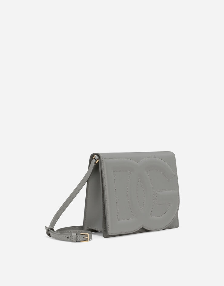 Dolce & Gabbana Umhängetasche DG Logo Grau BB7287AW576