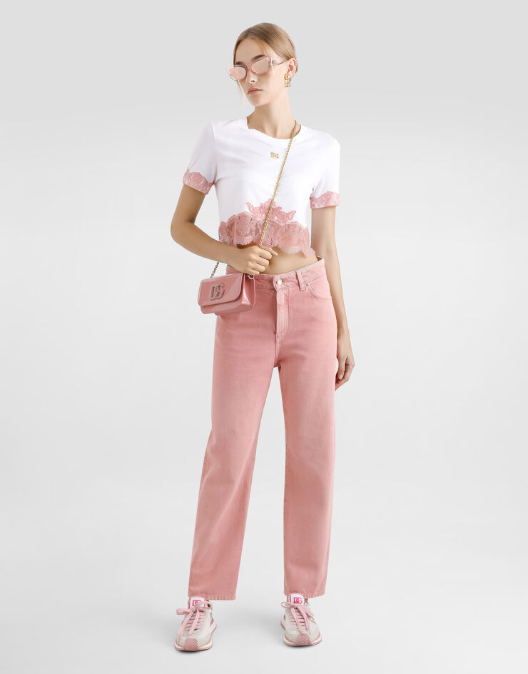 Dolce & Gabbana Vaqueros boyfriend de denim Multicolor FTC7CDG8MT5