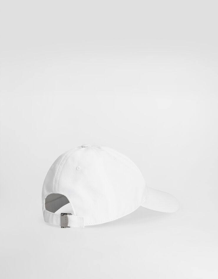 Dolce & Gabbana Cotton drill baseball hat White GH590ZGK064