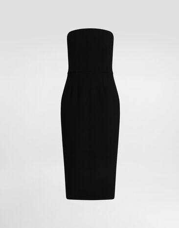 Dolce & Gabbana Wool crêpe dress Black F6H8XTFU2TZ