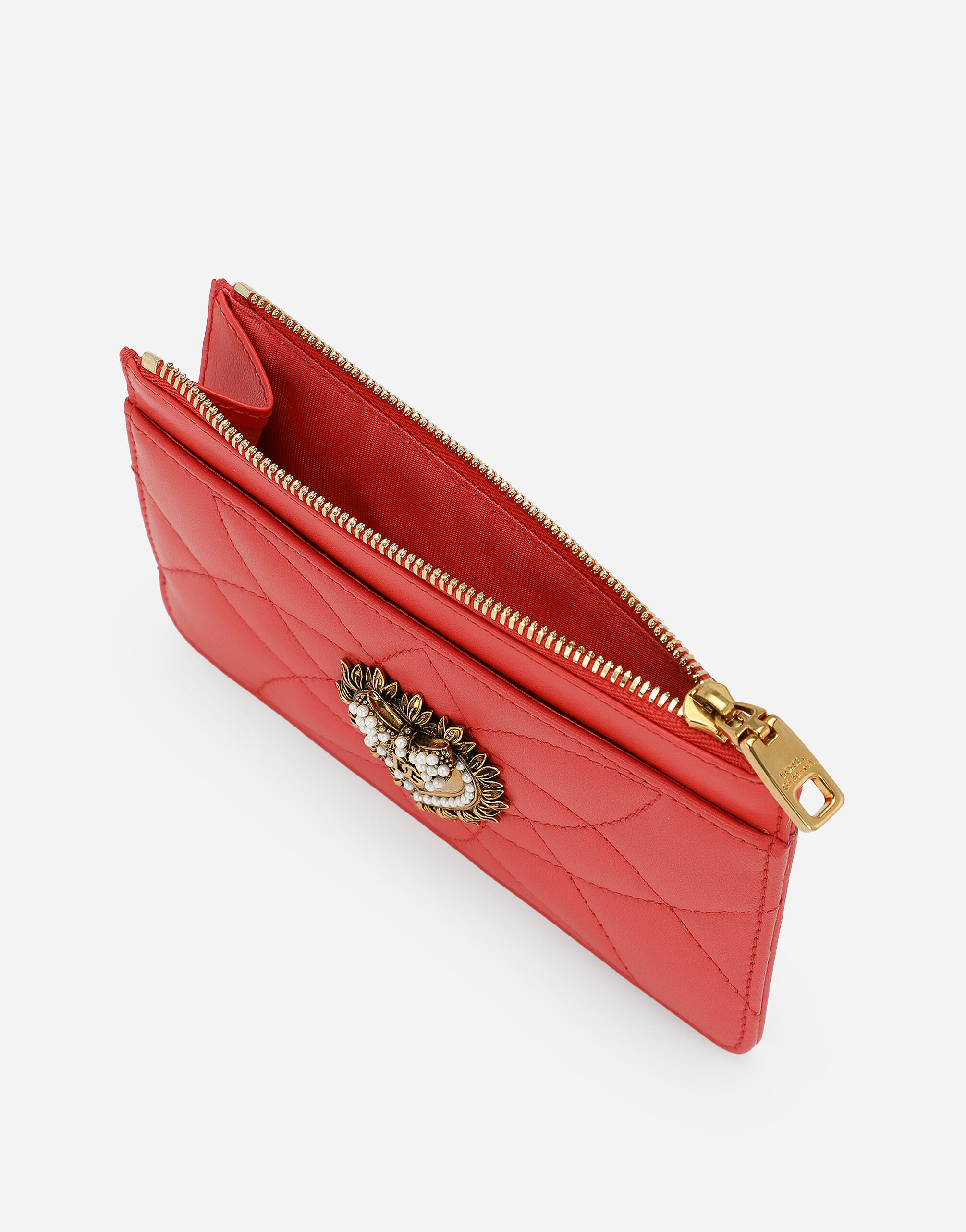 DG Logo カードホルダー ミディアム ブラックのウィメンズ DEVOTION カードホルダー ミディアム