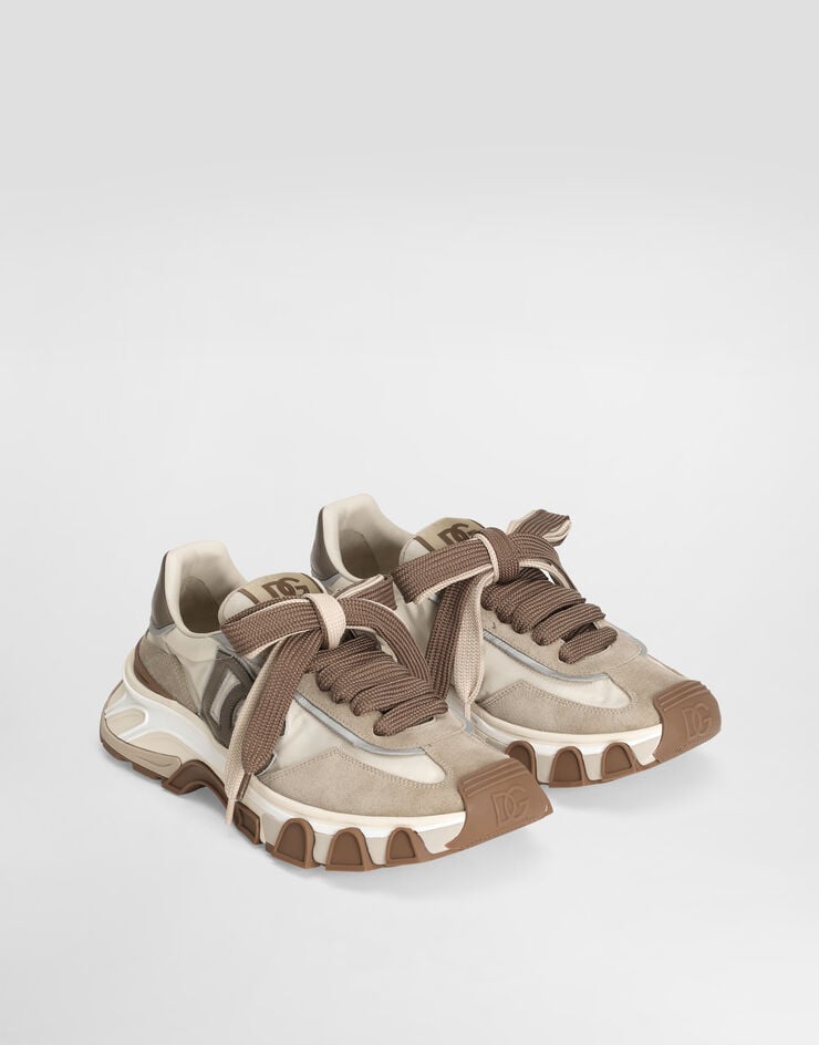 Dolce & Gabbana DG country road nylon and leather sneakers Multicolor CS2403A0205