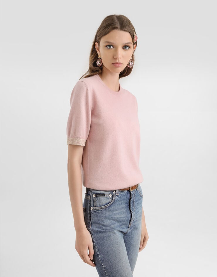 Dolce & Gabbana Cashmere pullover Pink FXX49TJBW1M