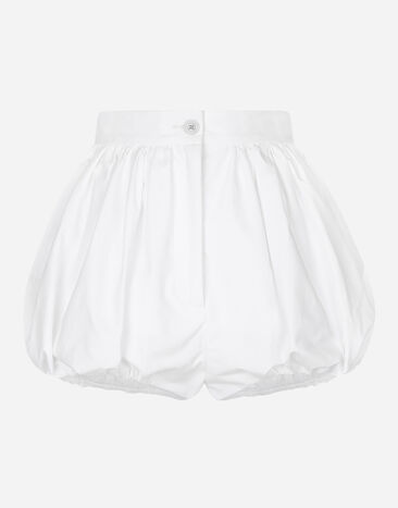 Dolce & Gabbana Cotton poplin balloon culottes Print F5S65TFI5JK