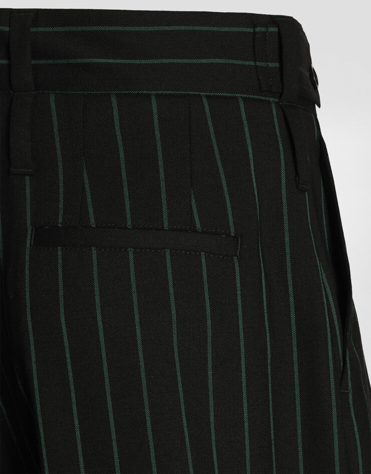 Dolce & Gabbana Pinstripe wool trousers Multicolor FTDM2TFRBDU