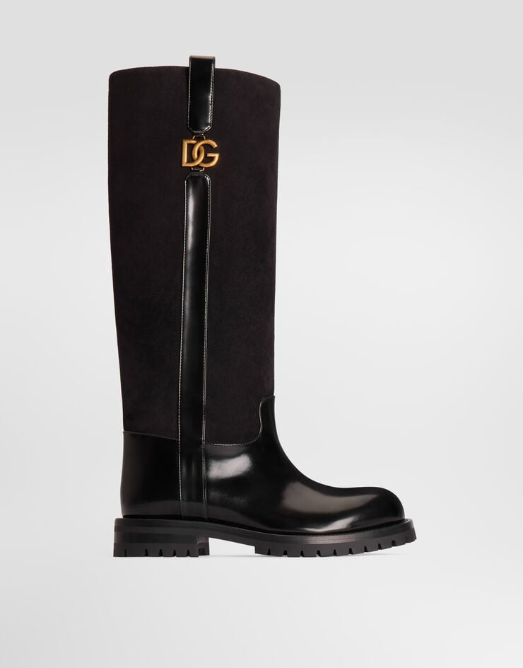 Dolce & Gabbana Suede boots Dolce & Gabbana Suede boots Black CU1313A3S68