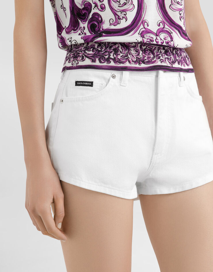 Dolce & Gabbana Denim shorts Multicolor FTC7DDG8NW2
