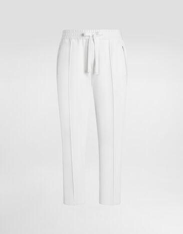 Dolce & Gabbana Jersey jogging pants White GYACETGJ070