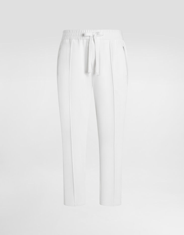 Dolce & Gabbana Jersey jogging pants White GYACETGJ070