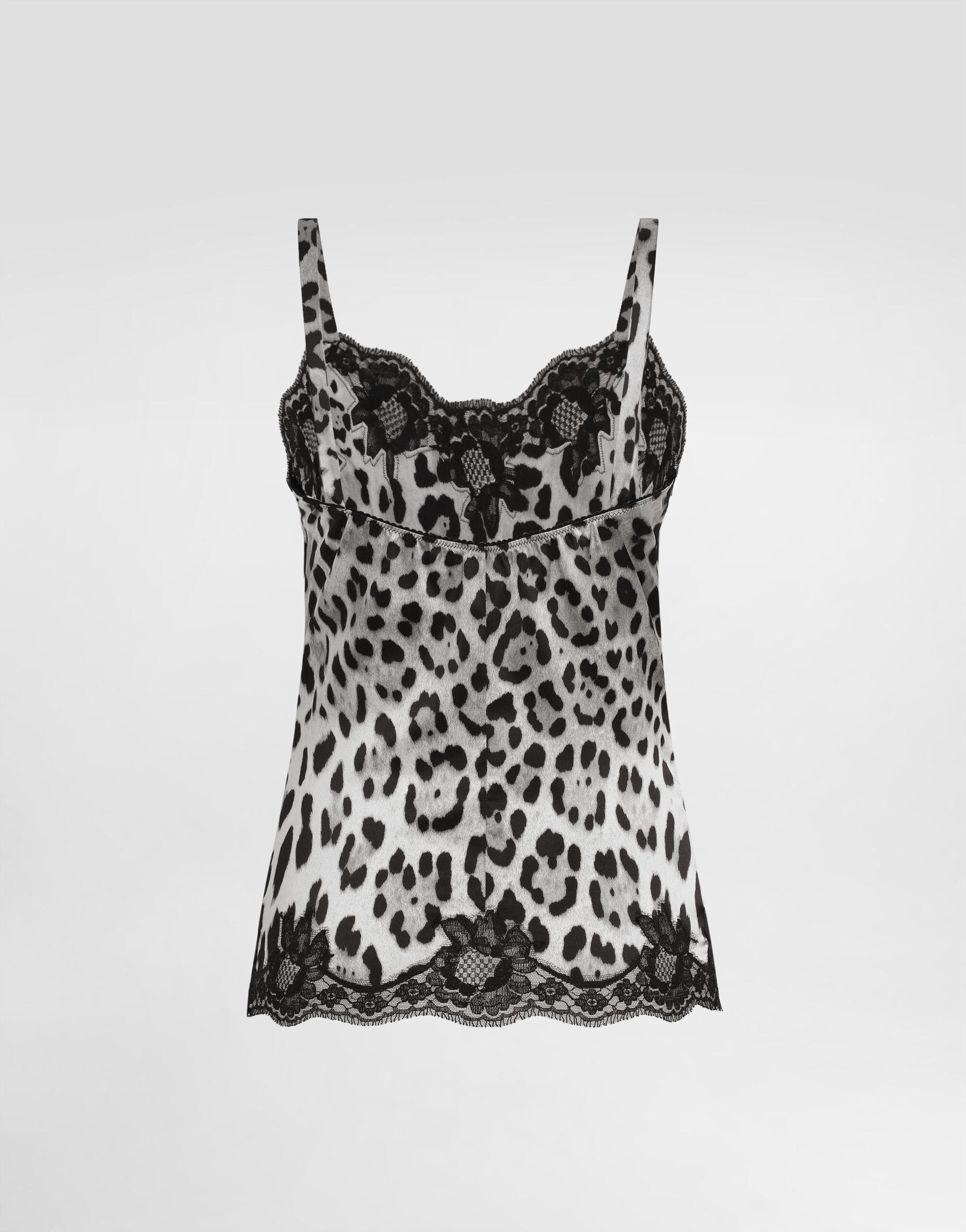 トップス D&G DOLCE&GABBANA Leopard Camisole 13713710_17000912_600.jpg