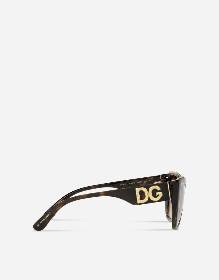 Dolce & Gabbana DG Amore sunglasses Havana VG6144VN213