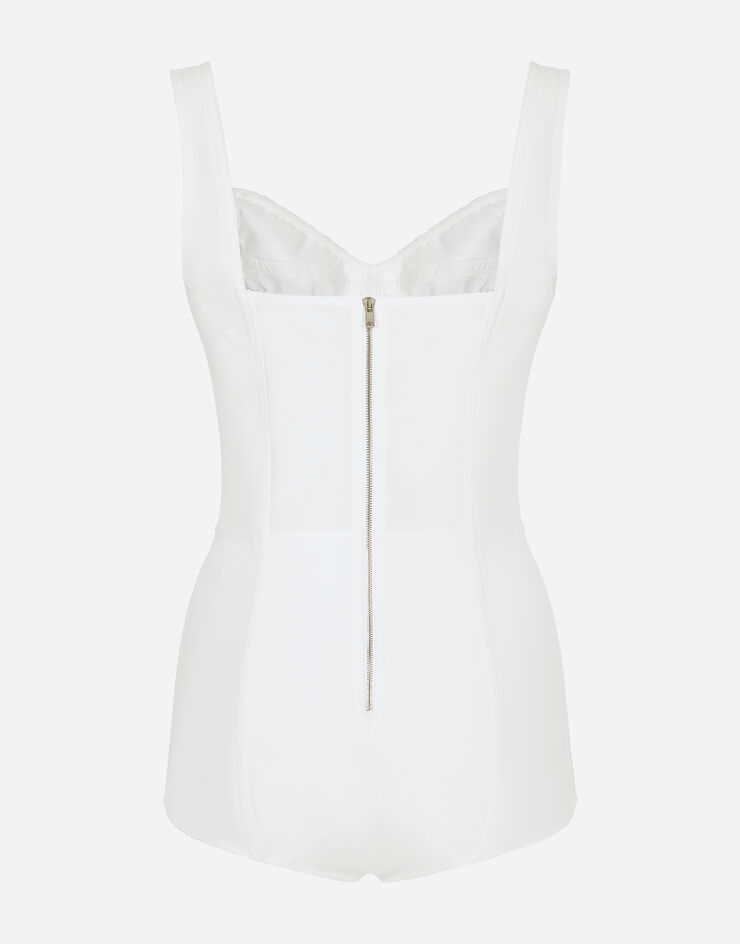 Dolce & Gabbana Corset bodysuit White F7X07TG9798