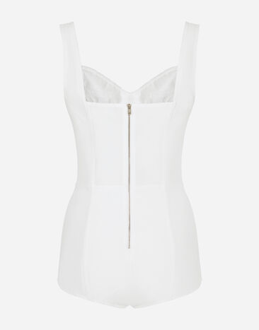 Dolce & Gabbana Bodi corsetero Blanco F7X07TG9798