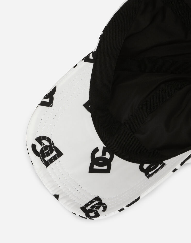 Dolce & Gabbana Nylon baseball cap with DG logo Multicolor GH810AISMBR