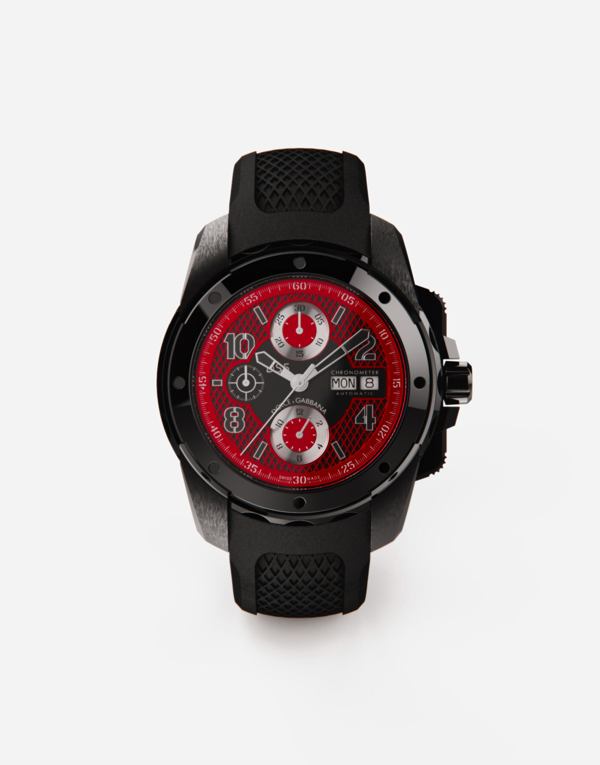 Dolce & Gabbana DS5 watch in steel with pvd coating Black G8OA3TFU7EQ