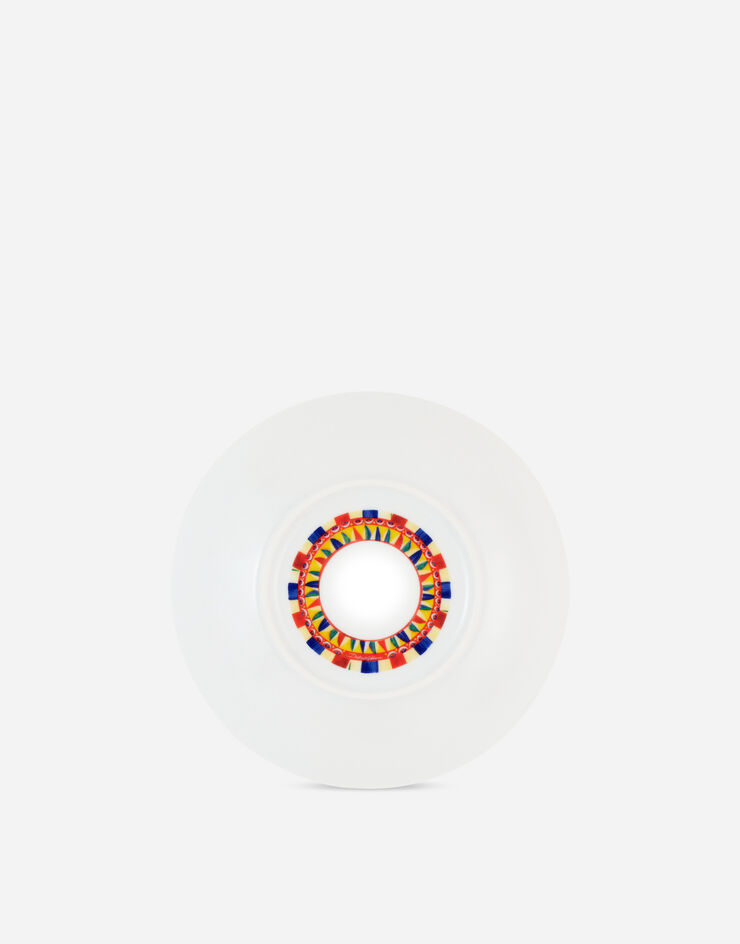 Dolce & Gabbana 자기 디저트 접시 세트 - 2개 멀티 컬러 TC0S03TCA21