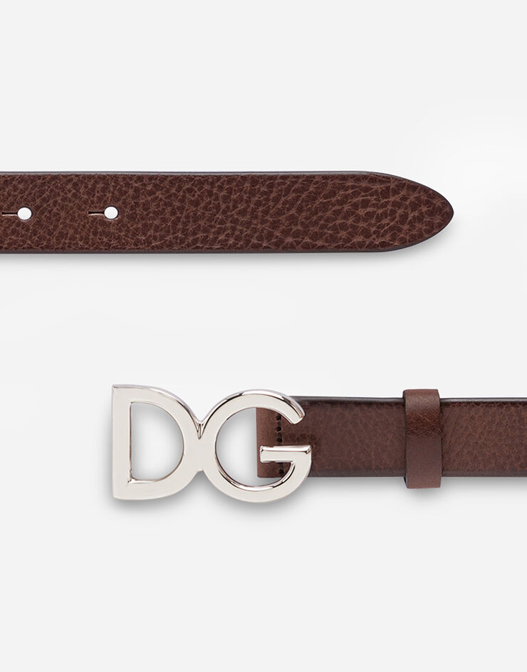 Dolce & Gabbana Tumbled leather belt MULTICOLOR BC4249AI894