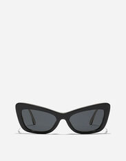 Dolce & Gabbana DG Crystal Sunglasses Black VG4467VP187
