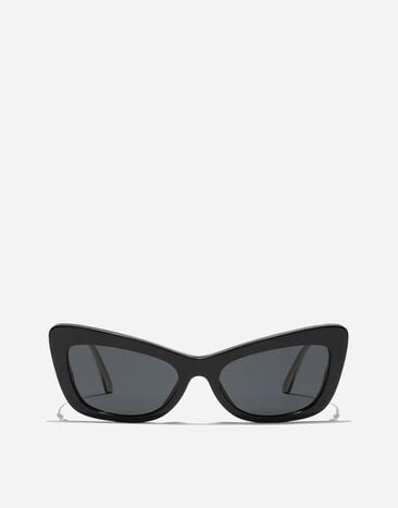 Dolce&Gabbana DG Crystal Sunglasses Silver WEP6S0W1111