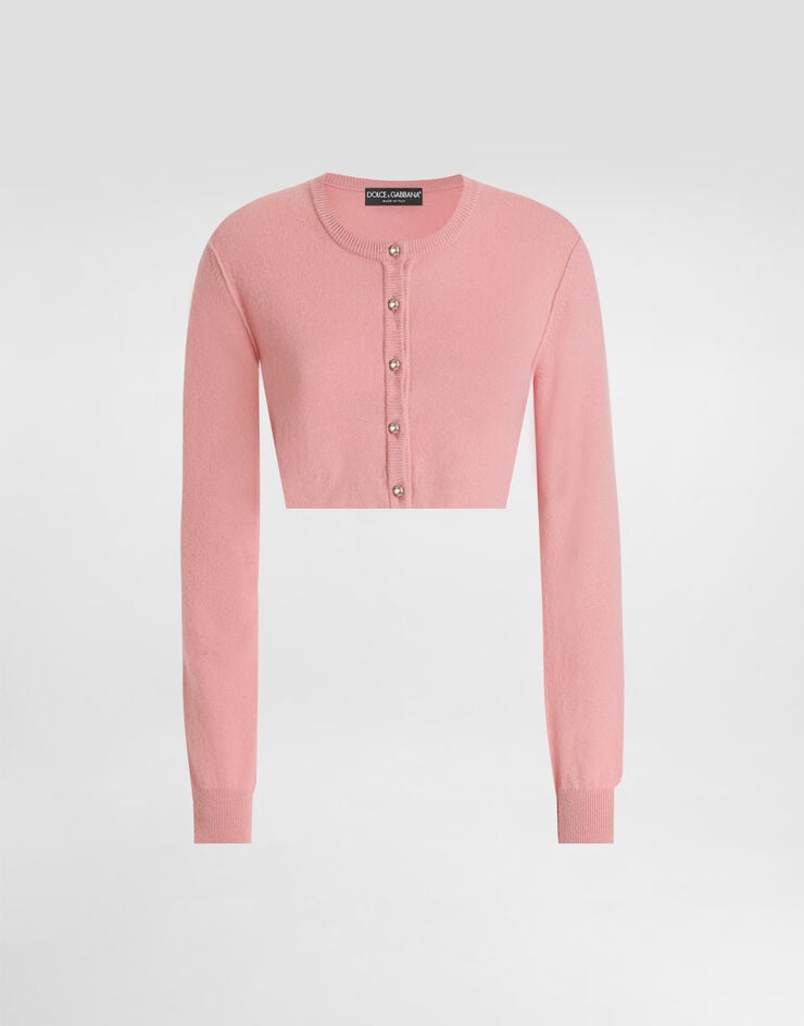 Dolce & Gabbana Cashmere cardigan Pink FXVDLZJBW0B
