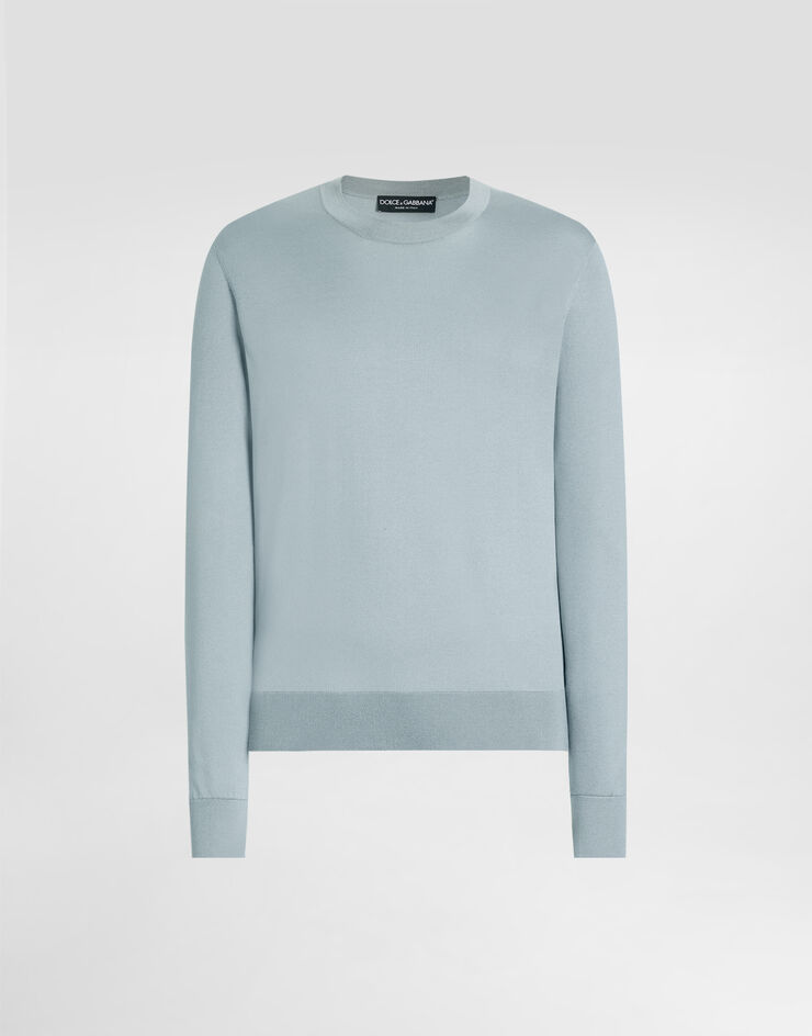 Dolce & Gabbana Silk pullover Multicolor GXX02ZJBSO5