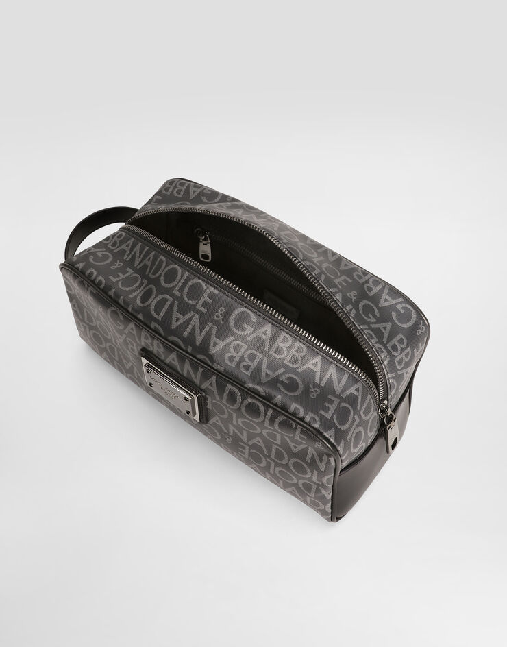 Dolce & Gabbana Necessaire aus beschichtetem Jacquard Mehrfarbig BT0989AJ705