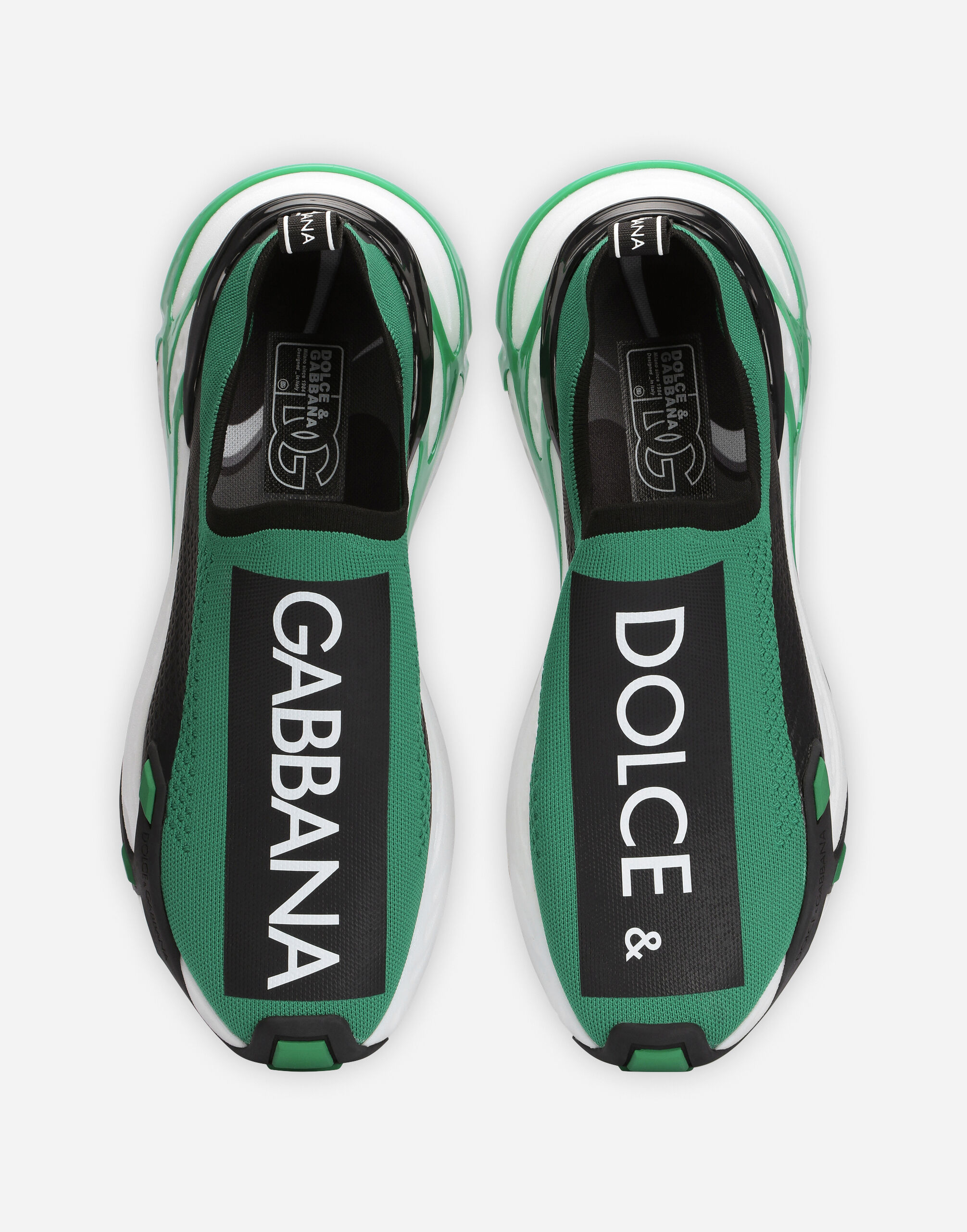 Green dolce and gabbana sneakers clearance