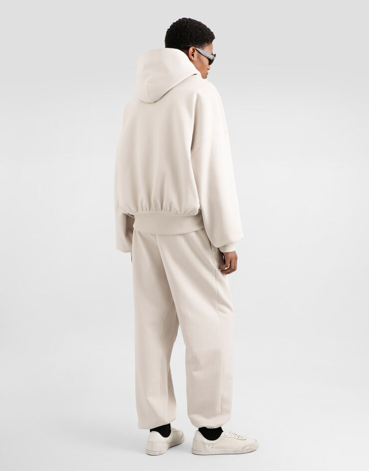 Dolce & Gabbana Jogginghose aus Jersey Beige GP17ATG7PLO