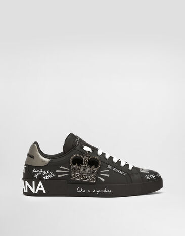 Dolce & Gabbana Calfskin Portofino sneakers Multicolor CS1760AZ268