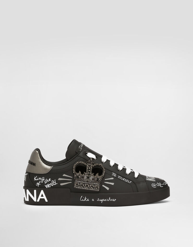 Dolce & Gabbana Calfskin Portofino sneakers Multicolor CS1760AZ268