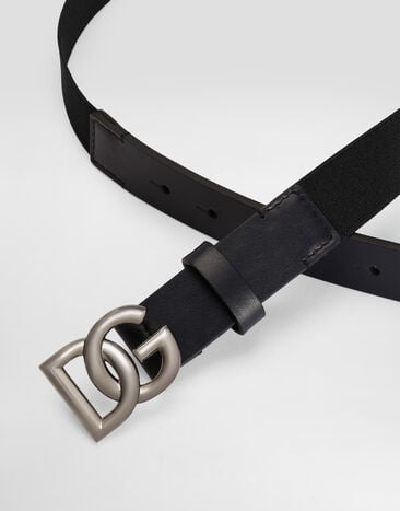 Dolce & Gabbana Calfskin logo belt  EC0083A0547