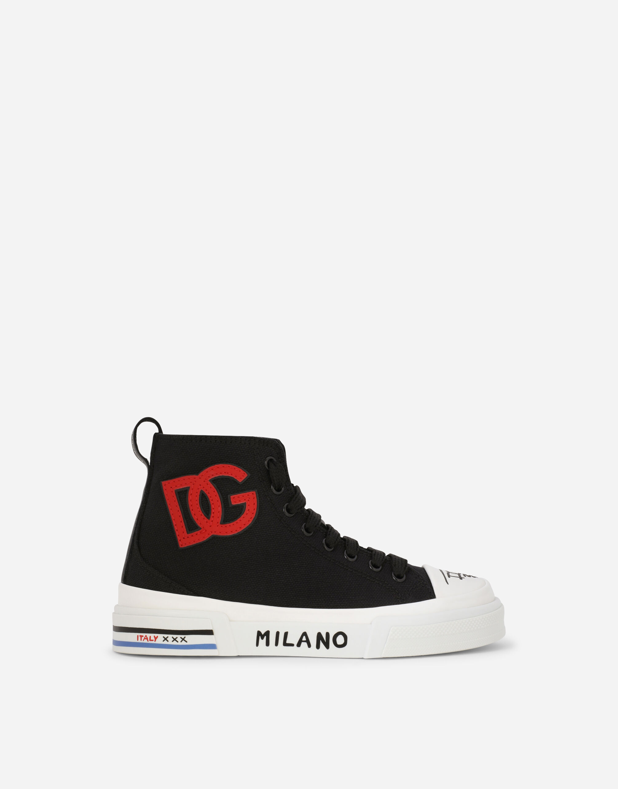 Dolce and gabbana mens high top sneakers best sale