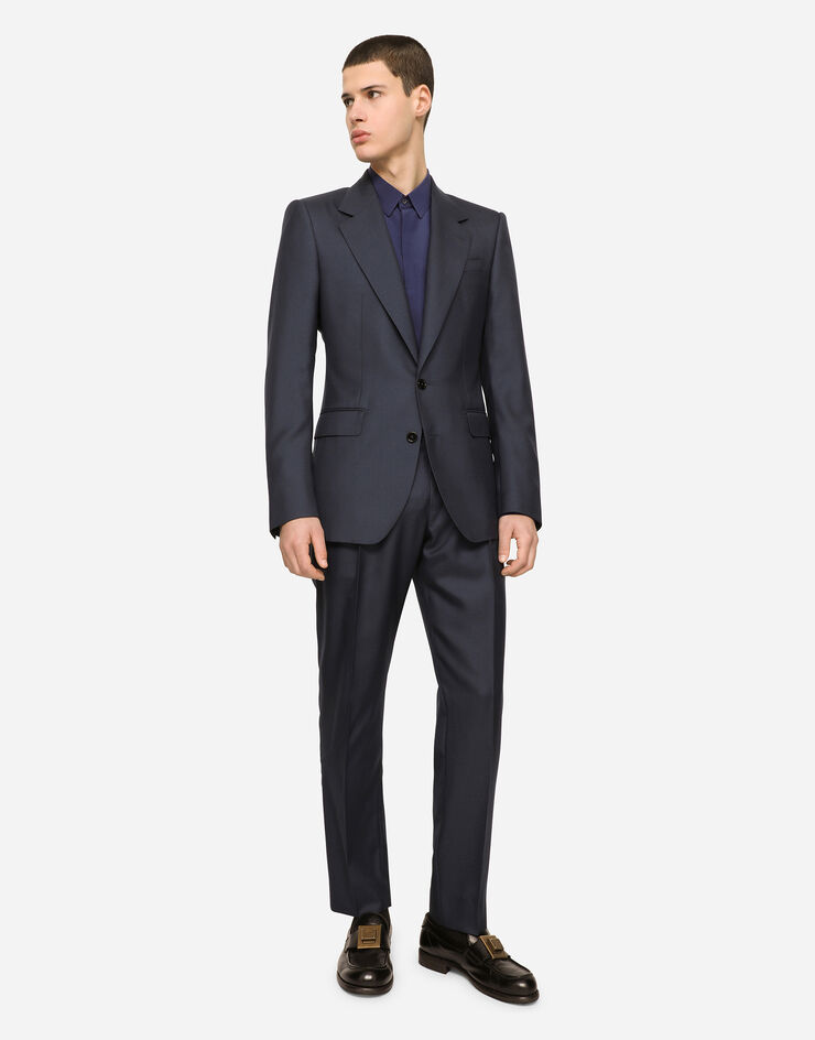 Dolce & Gabbana Wool and cashmere Sicilia-fit suit Azure GKLRMTFU3LJ