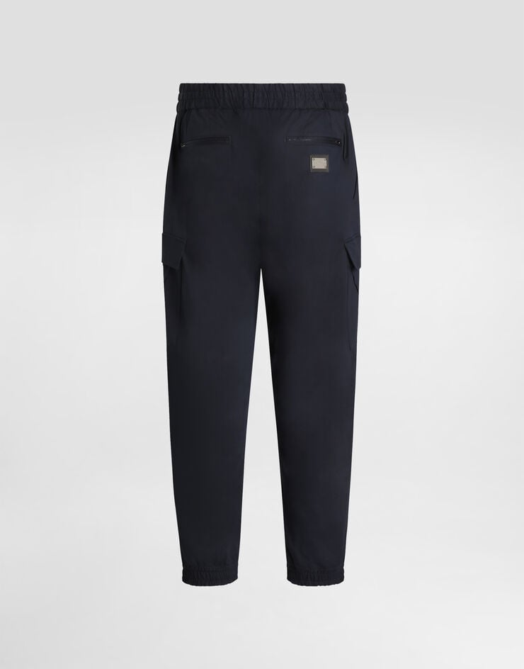 Dolce & Gabbana 标牌棉质工装裤 蓝 GW5OHTFUFMF