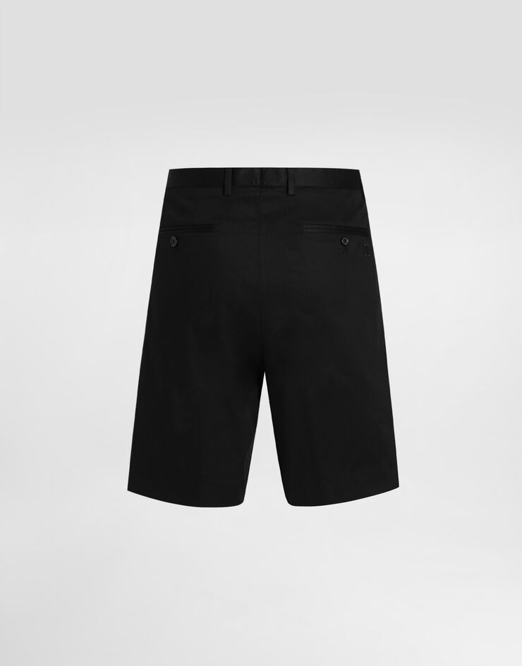 Dolce & Gabbana Cotton gabardine trousers Black GW0MAZFUFNV